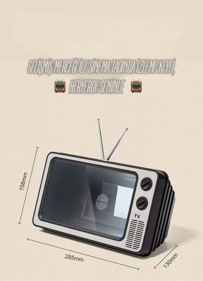 📺 Livor Haus Taşınabilir Ekran Büyüteç 📺