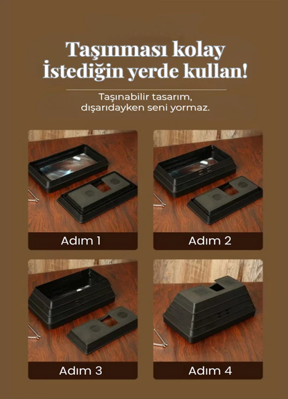 📺 Livor Haus Taşınabilir Ekran Büyüteç 📺